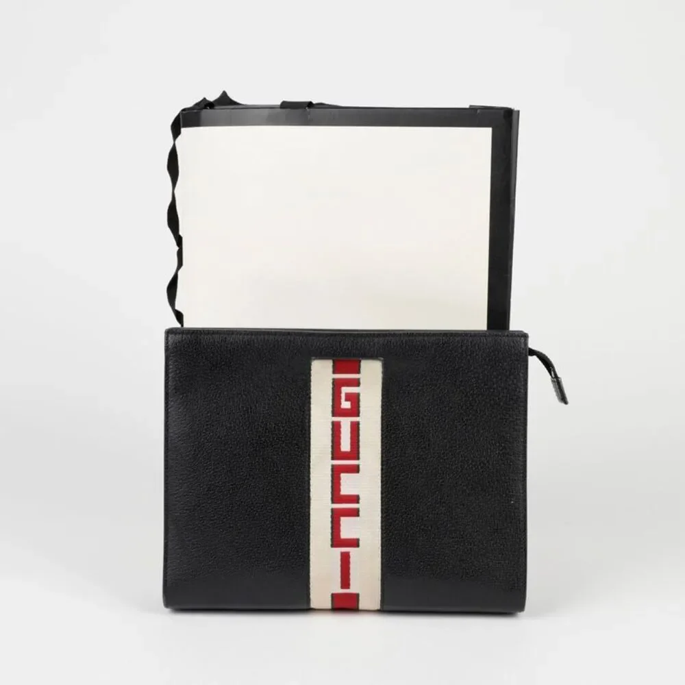 Logo Pouch And Clutch